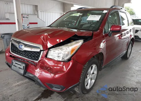 2016 Subaru Forester 2.5I Premium z USA, uszkodzony, nr VIN JF2SJADC4GH403864